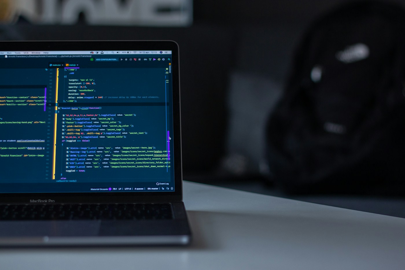 Software development workspace